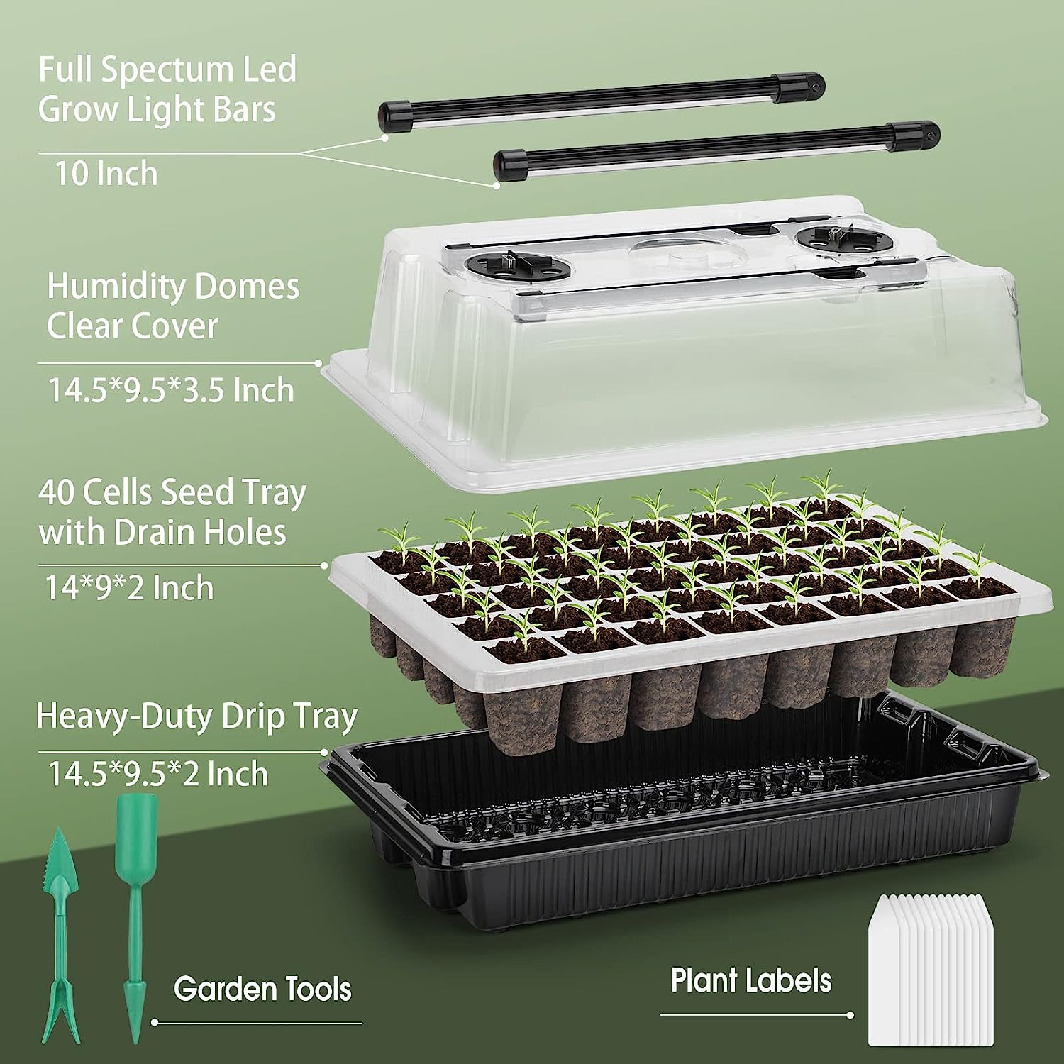 【Meilleur】 1 ensemble de plate - Humidity Dome Kit avis et prix