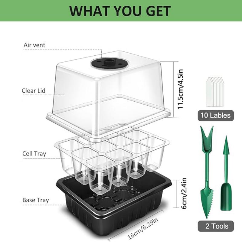 Plateau de démarrage de graine - Humidity Dome Kit avis et prix